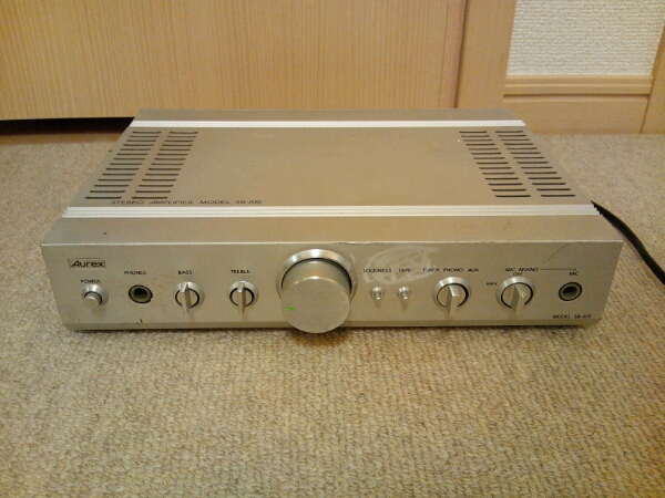 Aurex SB-A15 プリメインアンプ ジャンク アルミシャーシ(東芝)｜売買