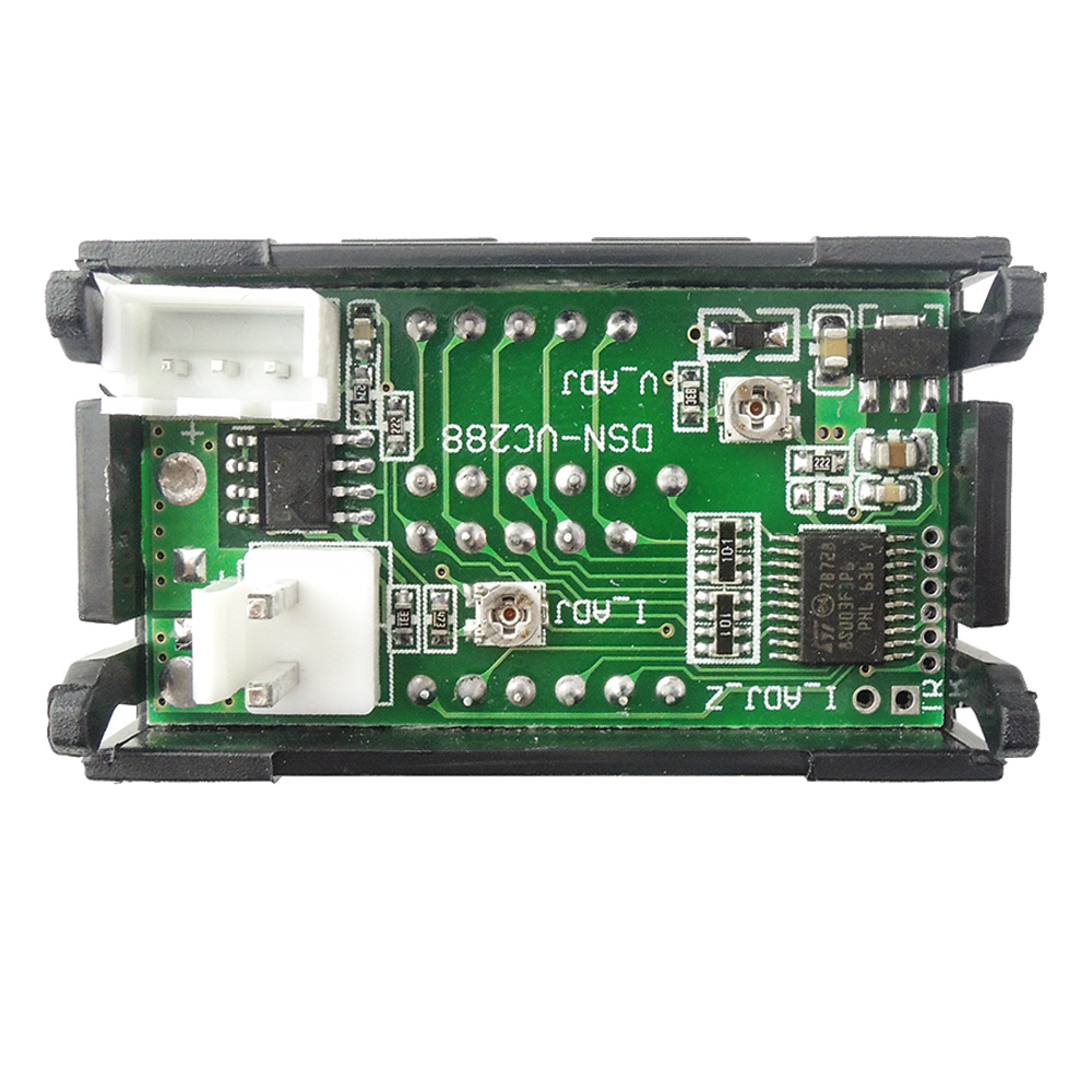 デジタル電圧計・電流計 DC100V 50A LED表示 シャント抵抗付き 【送料無料】_3