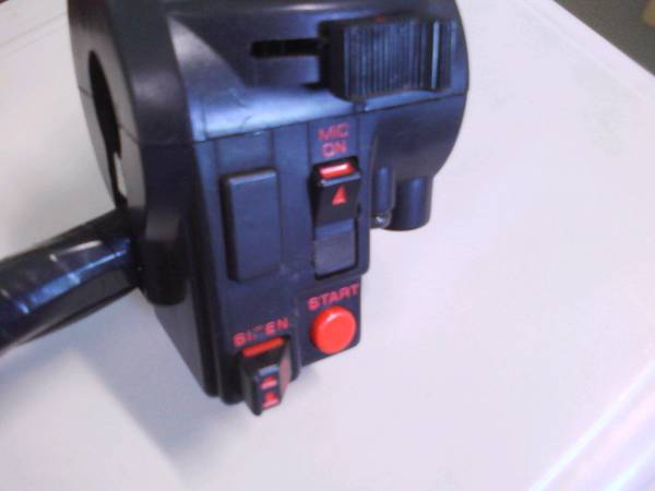 【配線新品】白バイＰスイッチＶＦＲ８００用に配線加工改造済_2