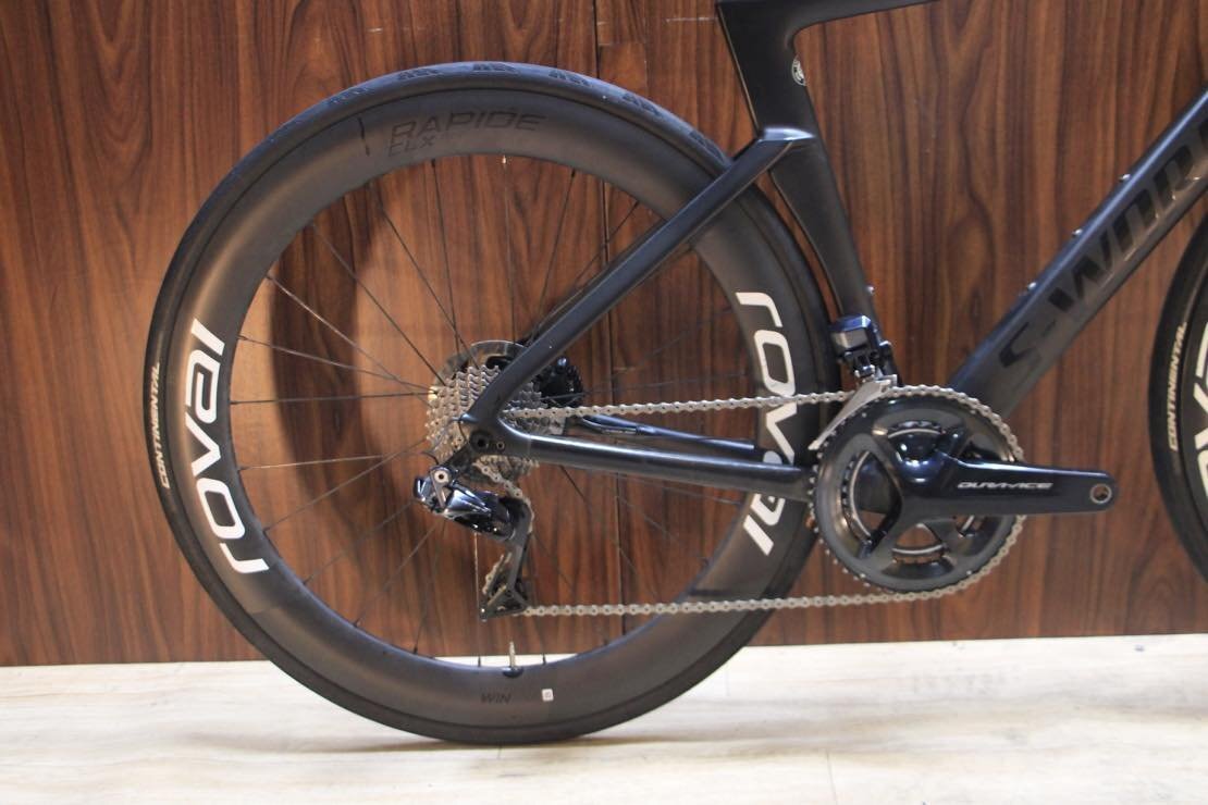 ■S-WORKS エスワークス VENGE DISC フルカーボン ROVAL RAPIDE CLX1 R9170 DURA-ACE 2X11S Di2 サイズ52 2020年モデル 美品_4