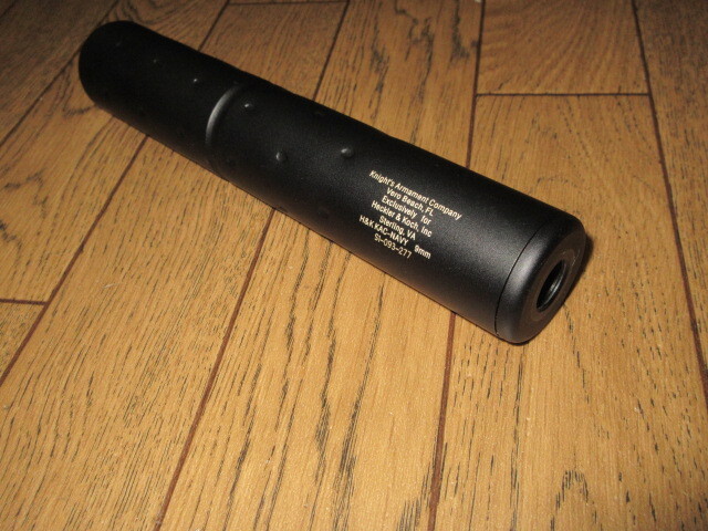 ☆US Knight’s社 H&K MP5 NAVYモデル用 サプレッサー USMC MARSOC SEALs DELTA DEVGRU FBI SWAT US MARSHAL DEA ATF トレポン PTW_2