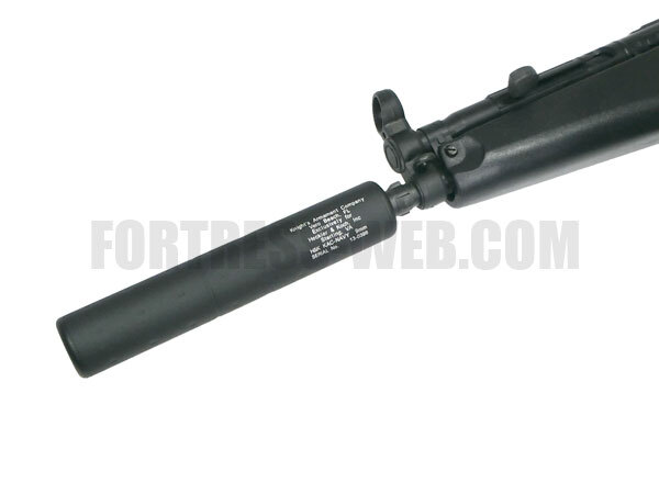 ☆US Knight’s社 H&K MP5 NAVYモデル用 サプレッサー USMC MARSOC SEALs DELTA DEVGRU FBI SWAT US MARSHAL DEA ATF トレポン PTW_5