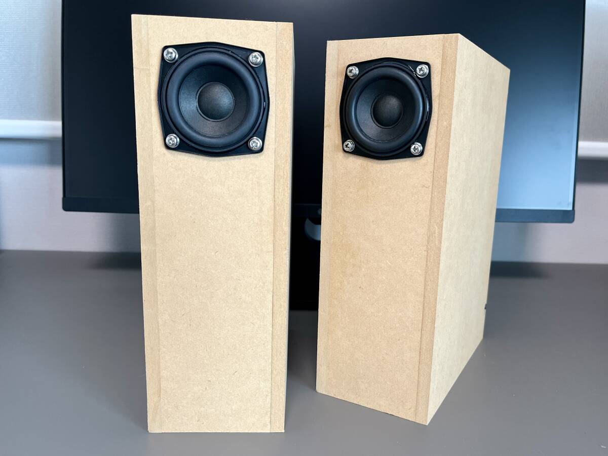 【中古品】OMP-600（Pioneer製フルレンジスピーカー）＆TQWTエンクロージャ／ペア（2本）_1