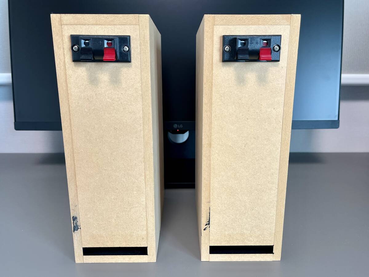 【中古品】OMP-600（Pioneer製フルレンジスピーカー）＆TQWTエンクロージャ／ペア（2本）_4