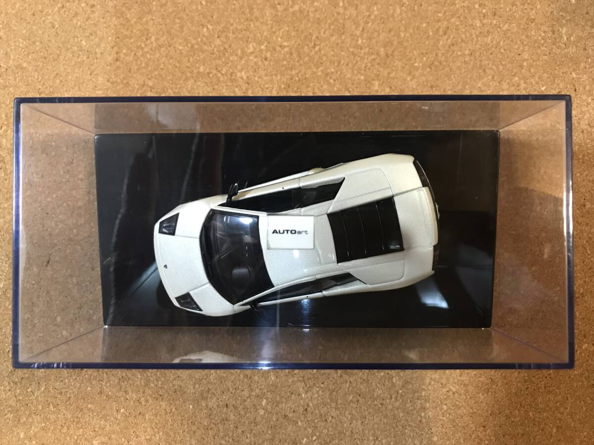 【1円～】AUTOart ランボルギーニ ムルシエラゴ バルーンホワイト 2001 オートアート ミニカー 1/43 _9