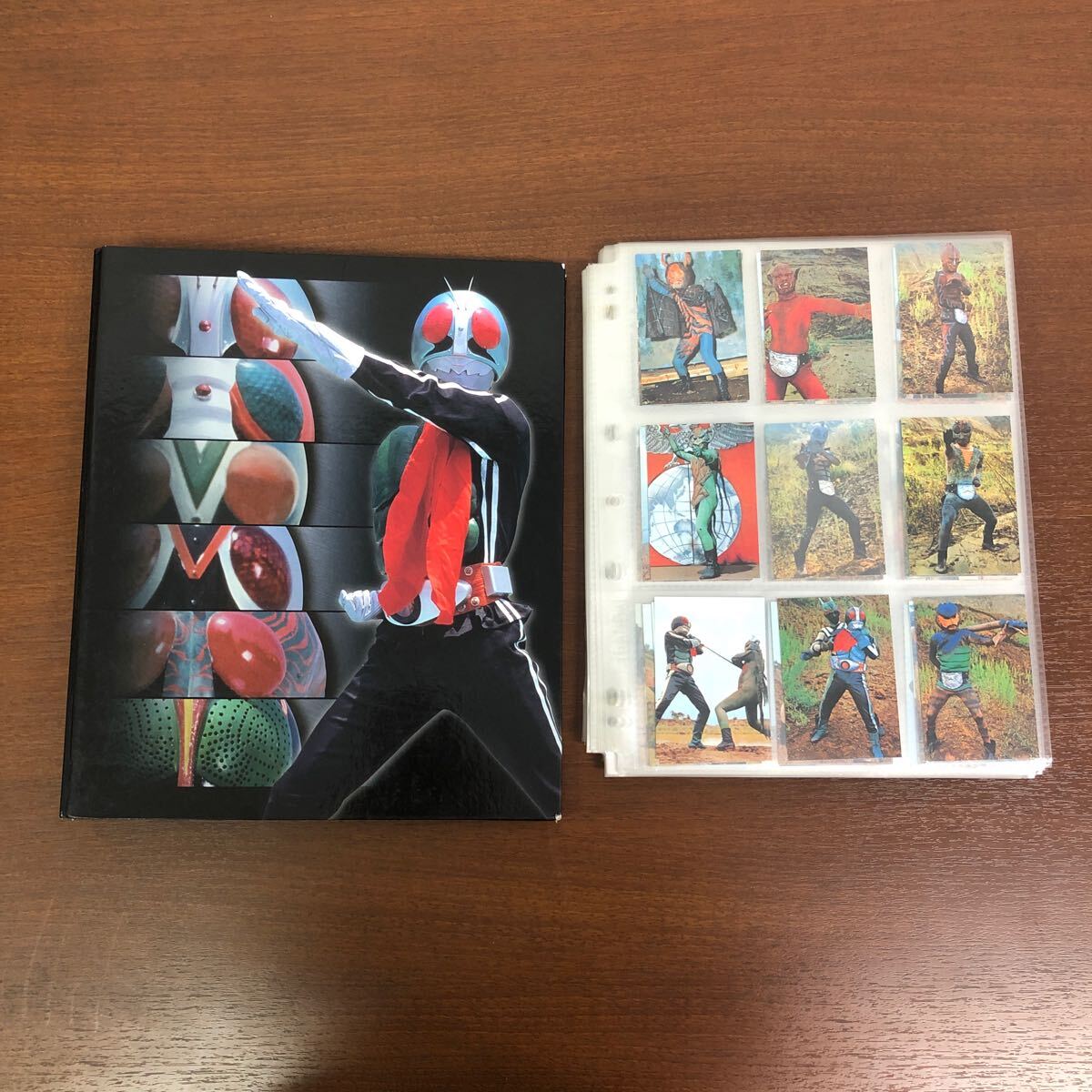 カルビー　仮面ライダーチップス　1999年　204種　セミコンプリート + バインダー_1