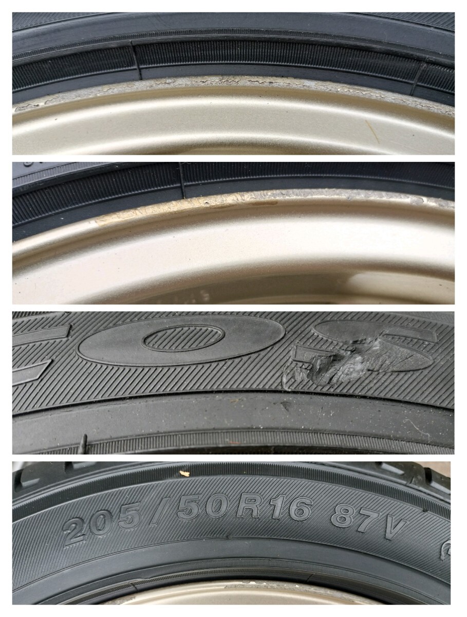 SSR TYPE-C 16インチ 7J 4H PCD114.3 +42 タイヤ 205/50R16 16×7J 4穴