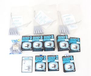 kv56■未使用品◆釣り天秤＋六角オモリ＋キス専用仕掛等◆まとめてセット◆HAYASHI◆プロ