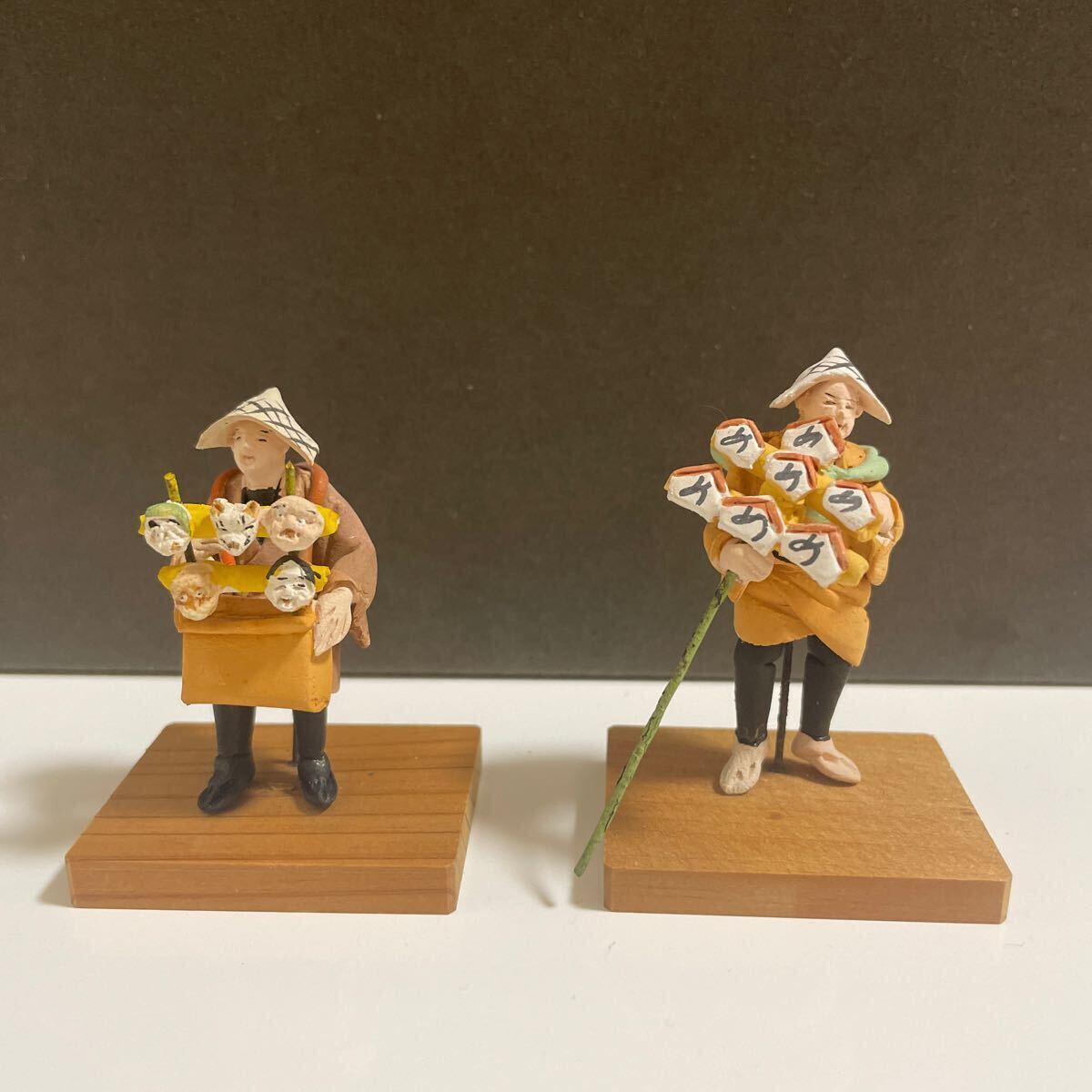 浅草 助六 江戸小物細工 ミニチュア 置物 昭和物 風俗人形 郷土玩具