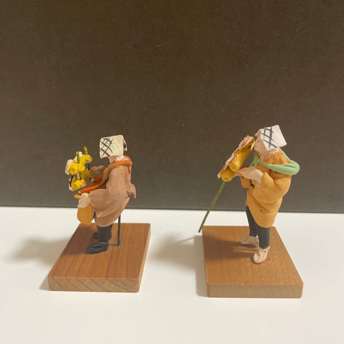浅草 助六 江戸小物細工 ミニチュア 置物 昭和物 風俗人形 郷土玩具