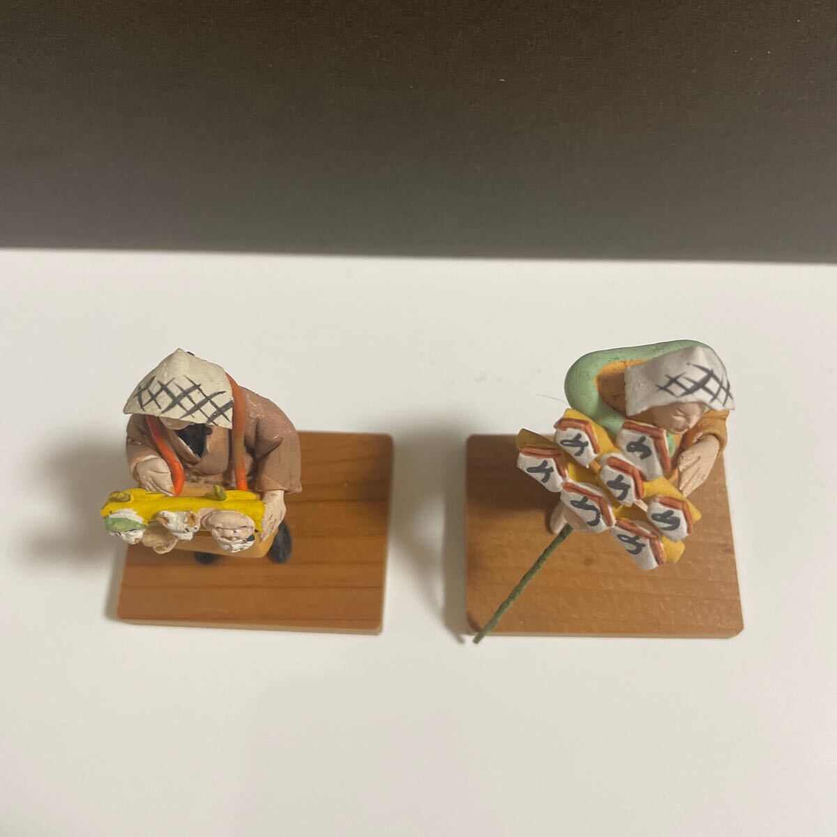 浅草 助六 江戸小物細工 ミニチュア 置物 昭和物 風俗人形 郷土玩具
