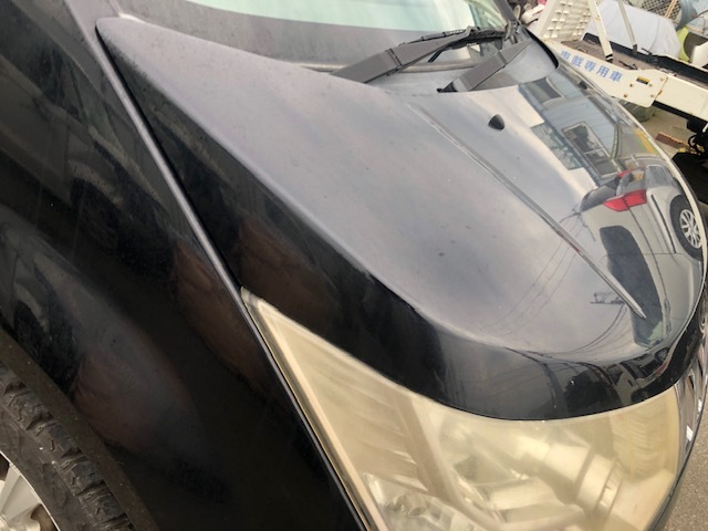 ◎ R7K06 三菱デリカＤ5 DBA-CV5W ボンネットフード H20(2008y) BLACK_3