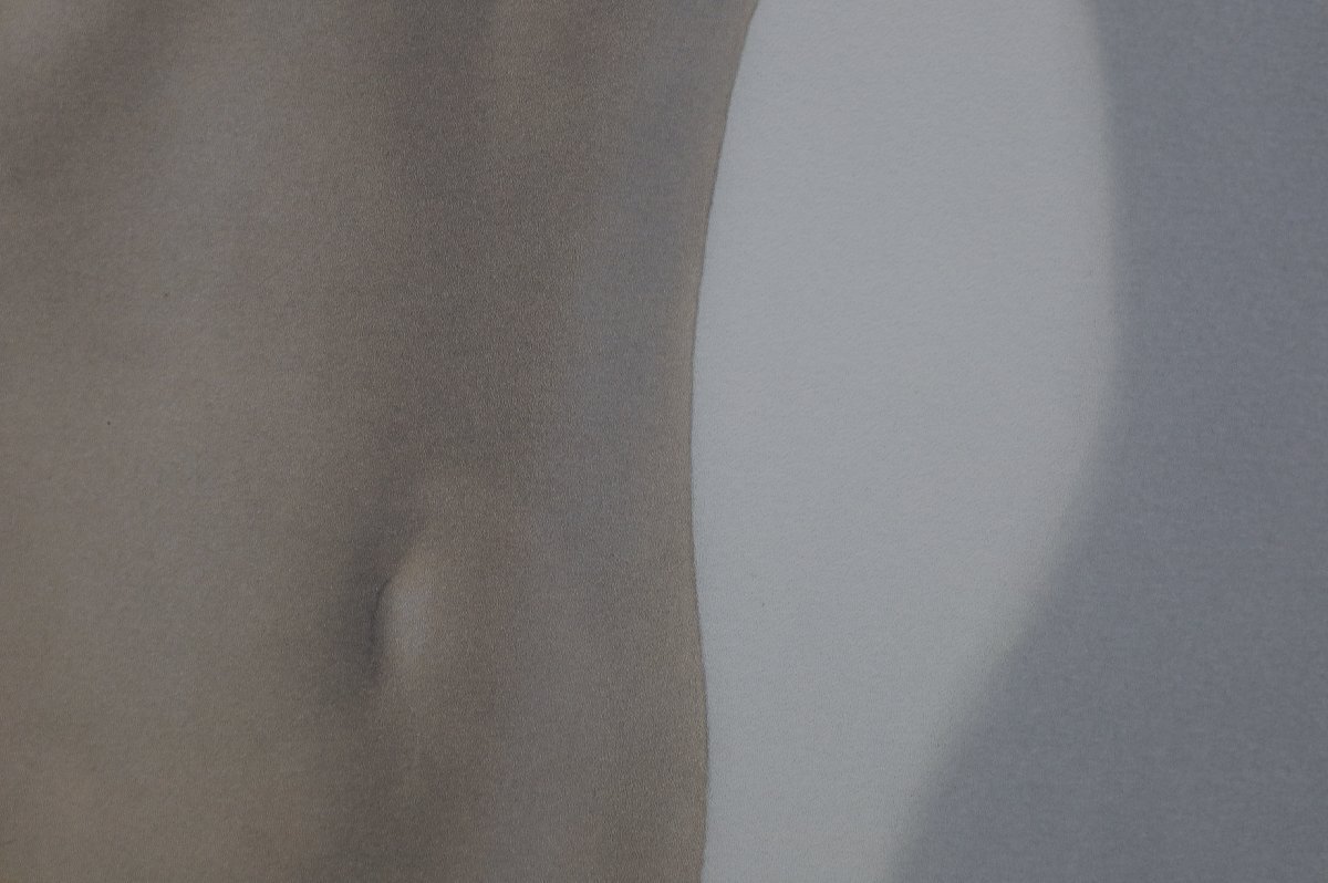 真作】 高塚省吾 落款あり 「朝のトルソ」 リトグラフ 女性画 裸婦画