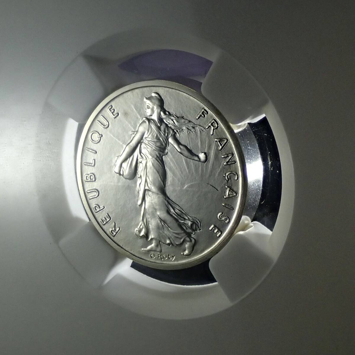 Top 2！ 貴重なピエフォー貨 記念貨幣 種を蒔く人 オスカー ロティ