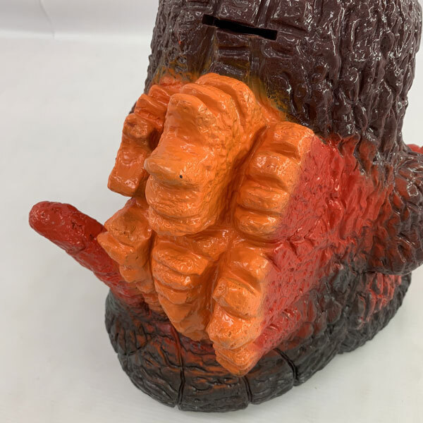 現状品》YUTAKA ユタカ でっかい貯金箱 GODZILLA バーニングゴジラ