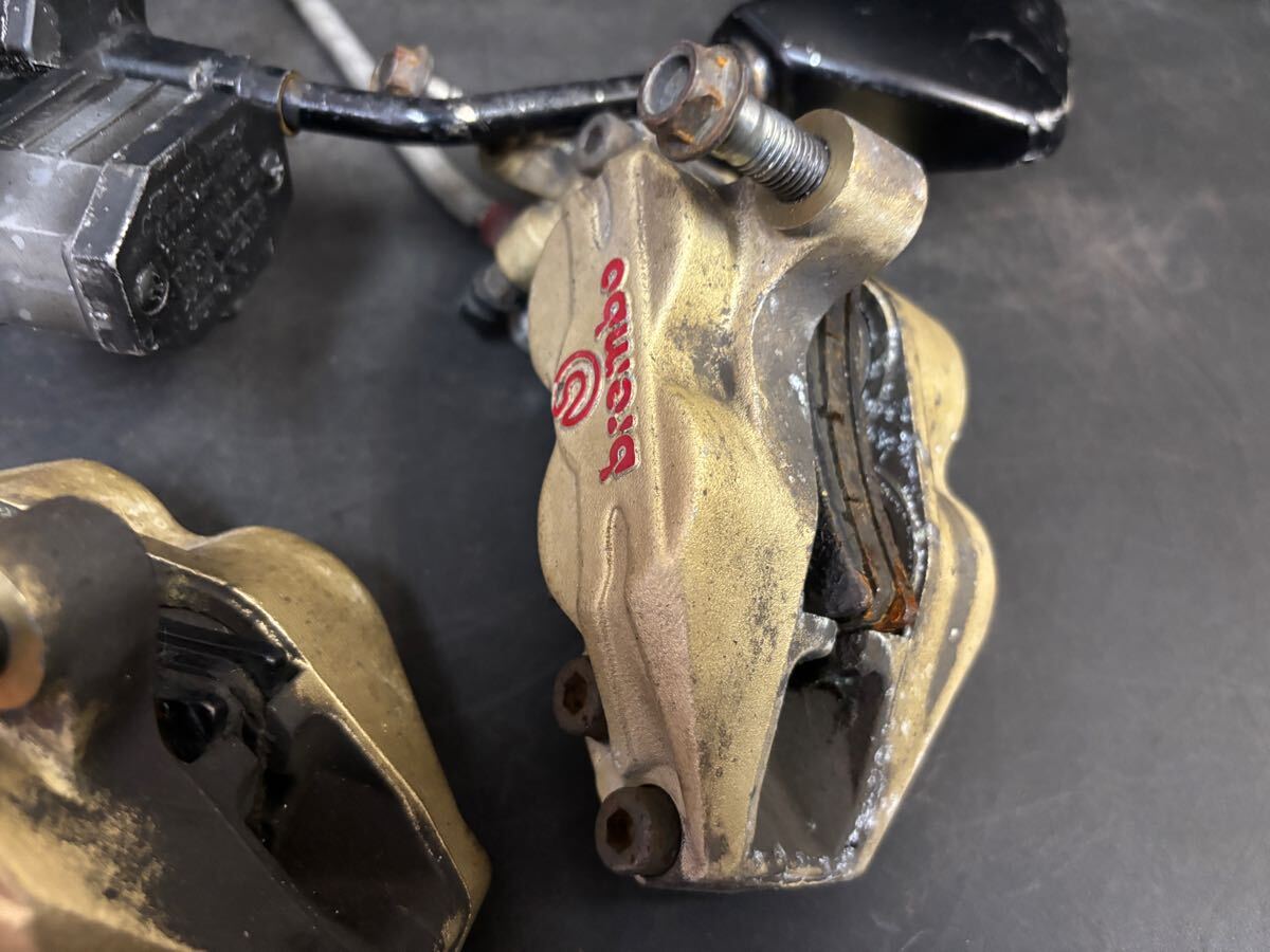 スズキインパルスGK7CA 純正ブレンボ　フロントブレーキ一式 フロントブレーキキャリパー スズキインパルスGK7CA 純正ブレンボ