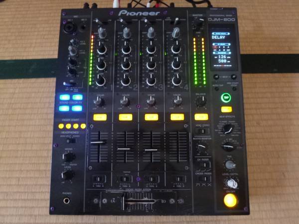 ☆PIONEER DJM-800 ミキサー名機！難ありですが音質最高！(DJ 