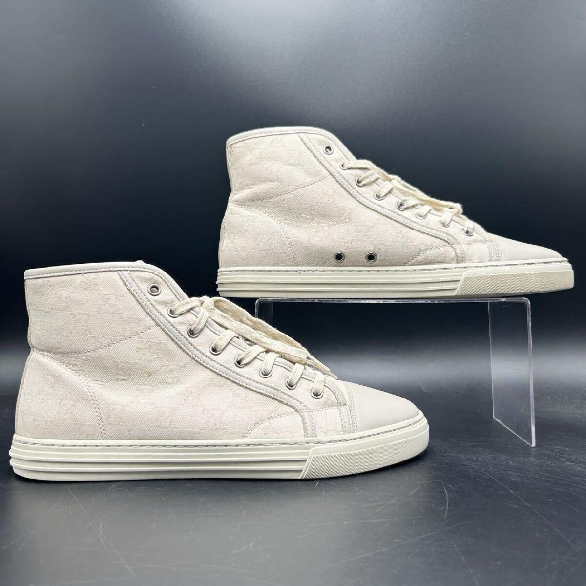 1円【箱保存袋付き 未使用級】 GUCCI グッチ 【圧倒的高級感】 メンズ 