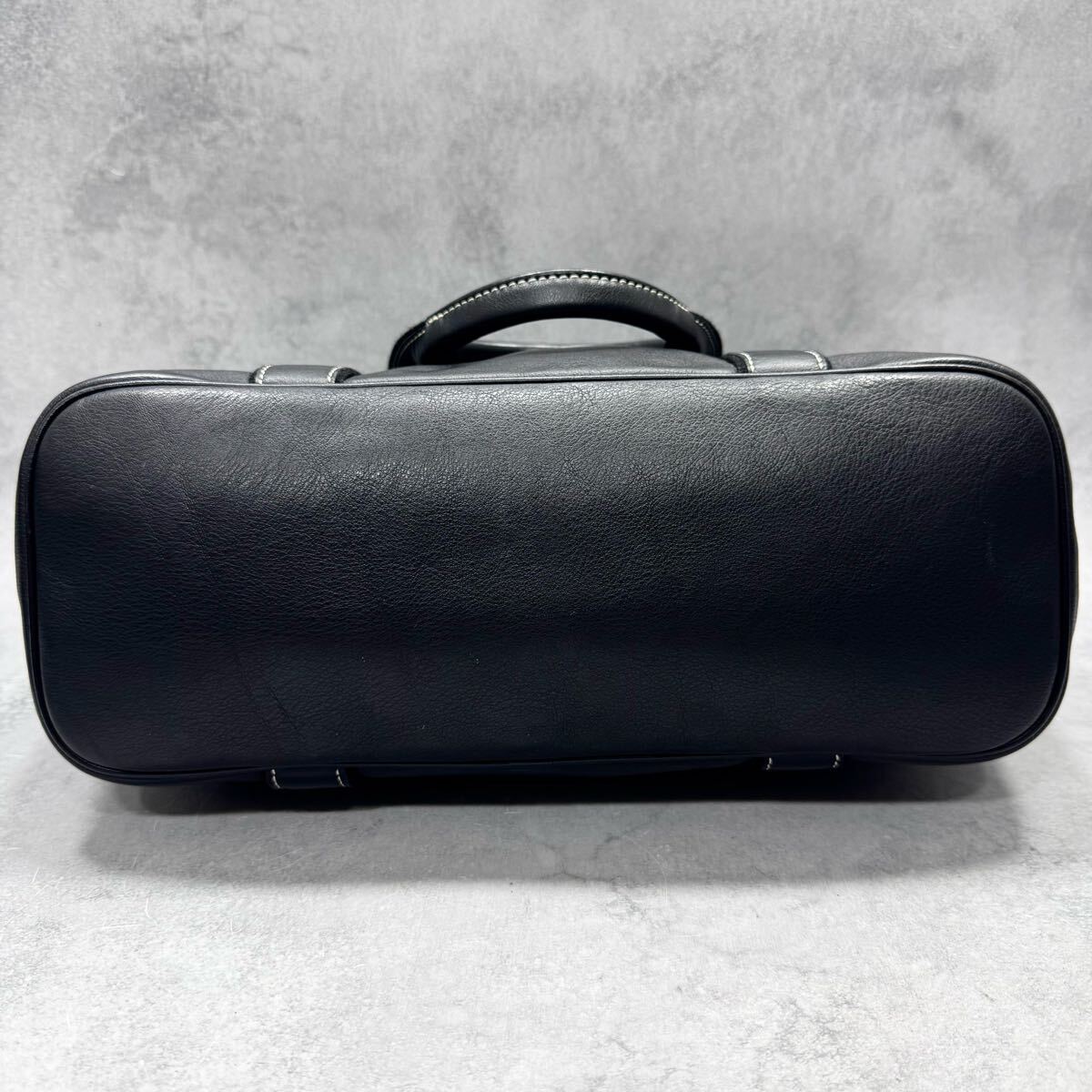 美品/A4収納◎ ロンシャン LONGCHAMP メンズ ビジネス レザー 本革