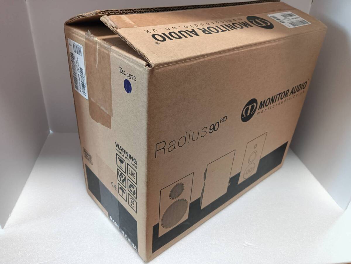 未使用品]Monitor Audio Radius ブックシェルフスピーカー 90HD RM