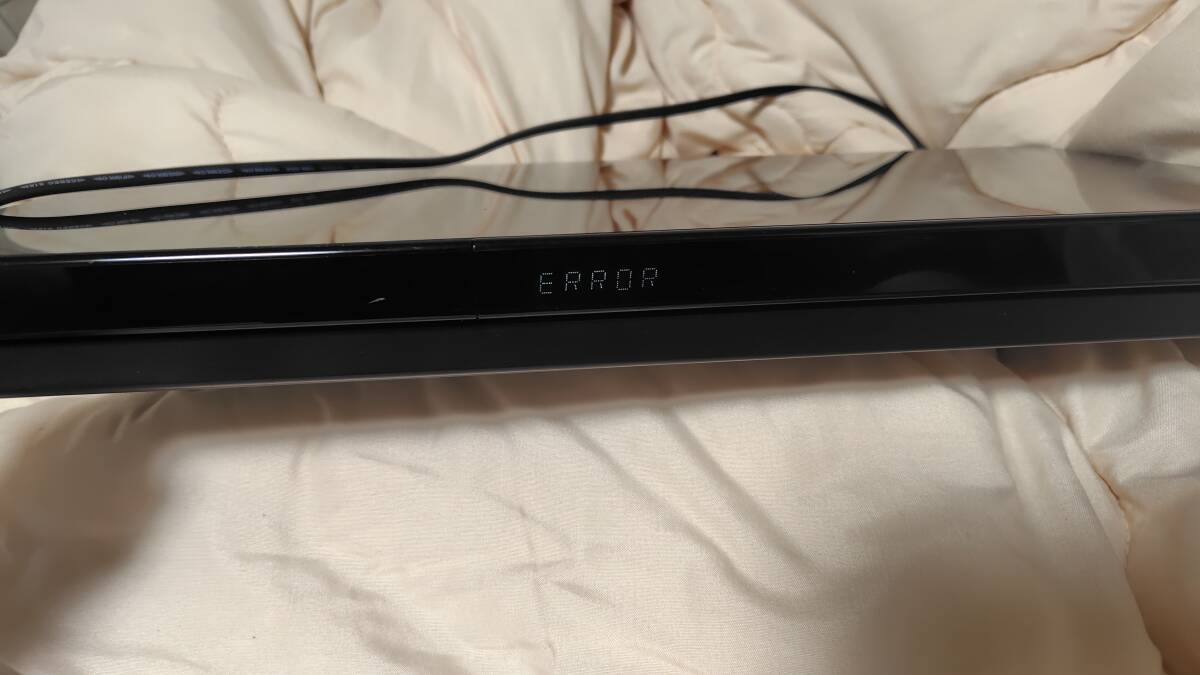SONY BDZ-ZW1700 ブルーレイ/DVDレコーダー 2020年 エラー ジャンク