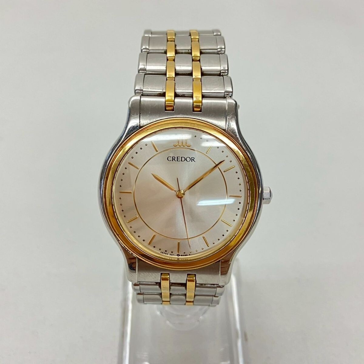 G028-K44-8037◎ SEIKO セイコー CREDOR クレドール 9571-6020 QUARTZ