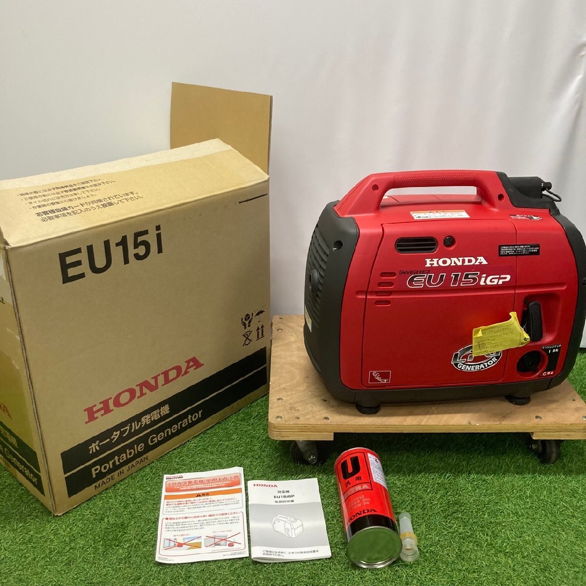 美品 保管品】『7-531』HONDA ポータブル発電機 EU15i Portable