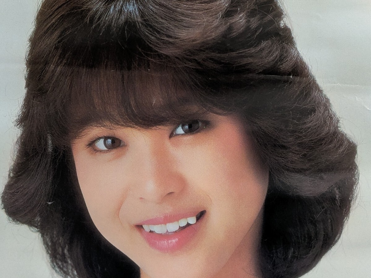 松田聖子「聖子コンサートフェア」B2判ポスター サンミュージック 告知