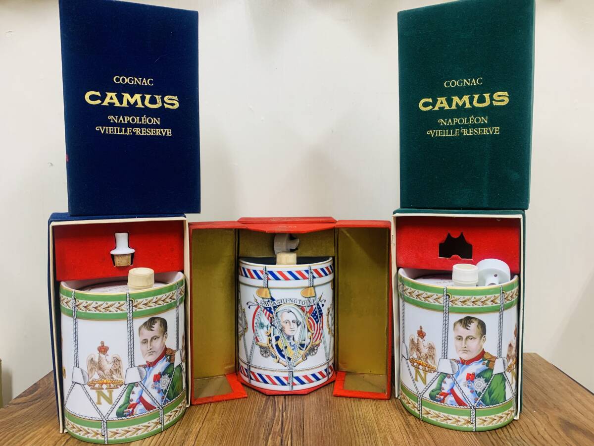 古酒-未開栓】 CAMUS NAPOLEON COGNAC カミュ・ナポレオン・コニャック