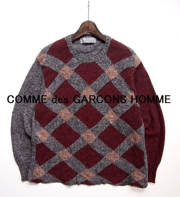 90s○COMME des GARCONS HOMME コム デ ギャルソン オム ニット 田中