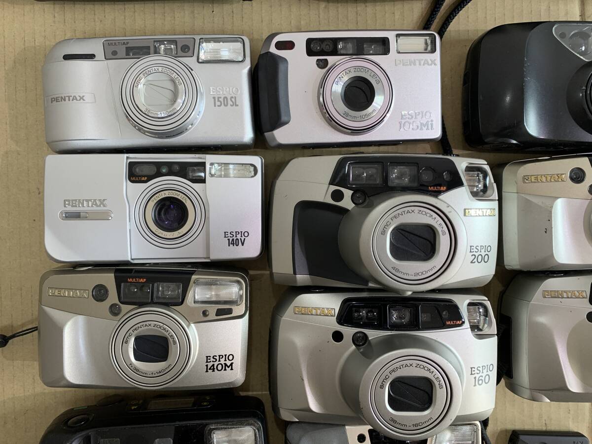 【14個】ペンタックス PENTAX ESPIO 150SL/160/140V/105Mi/140M/他 大量 カメラ 動作未確認 まとめて ジャンク セット まとめ (547)_2