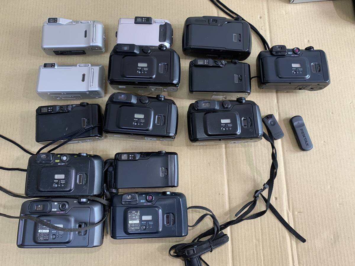 【14個】ペンタックス PENTAX ESPIO 150SL/160/140V/105Mi/140M/他 大量 カメラ 動作未確認 まとめて ジャンク セット まとめ (547)_6