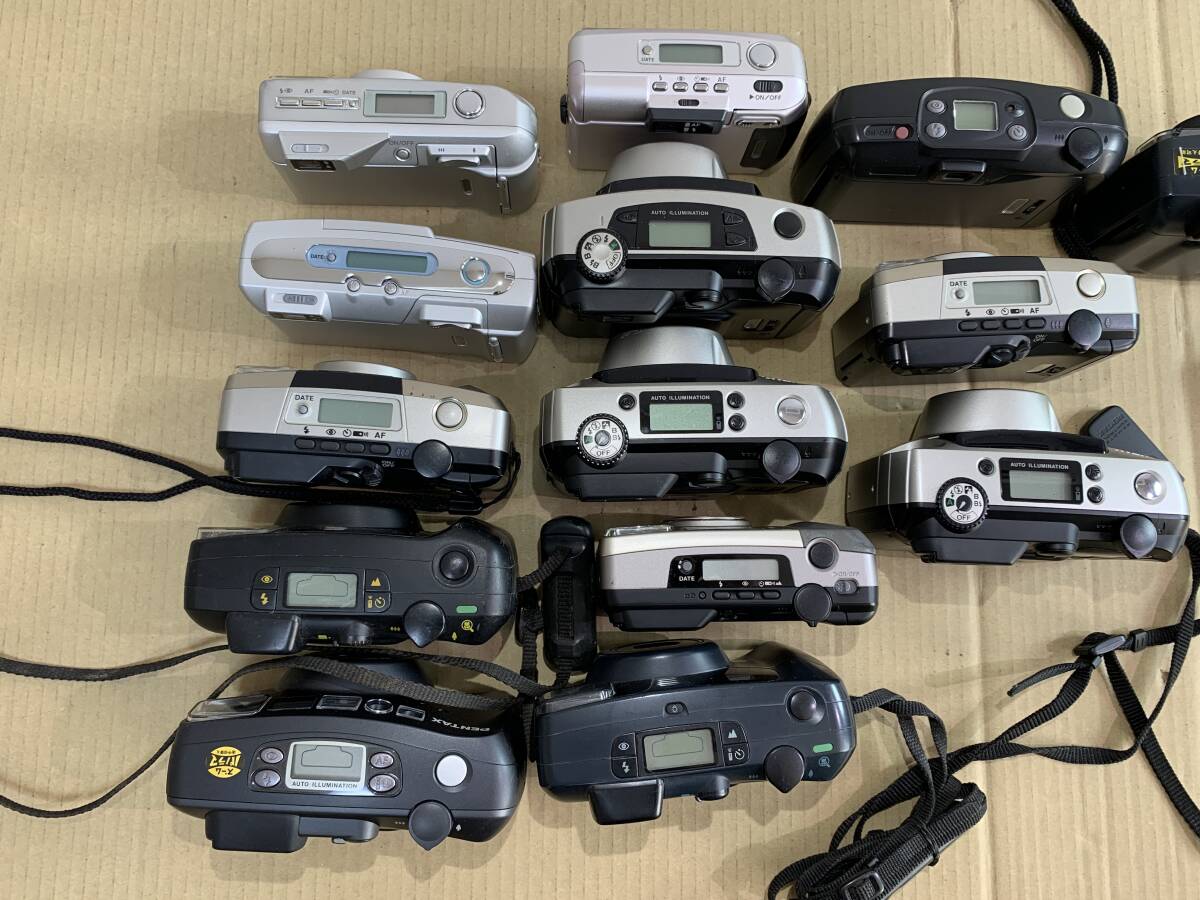 【14個】ペンタックス PENTAX ESPIO 150SL/160/140V/105Mi/140M/他 大量 カメラ 動作未確認 まとめて ジャンク セット まとめ (547)_7