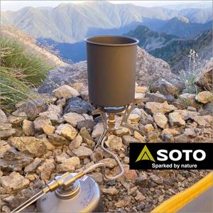 ソト【SOTO】マイクロレギュレーター炎ストーブ 【SOD-331】FUSION Trek【安定火力】バー