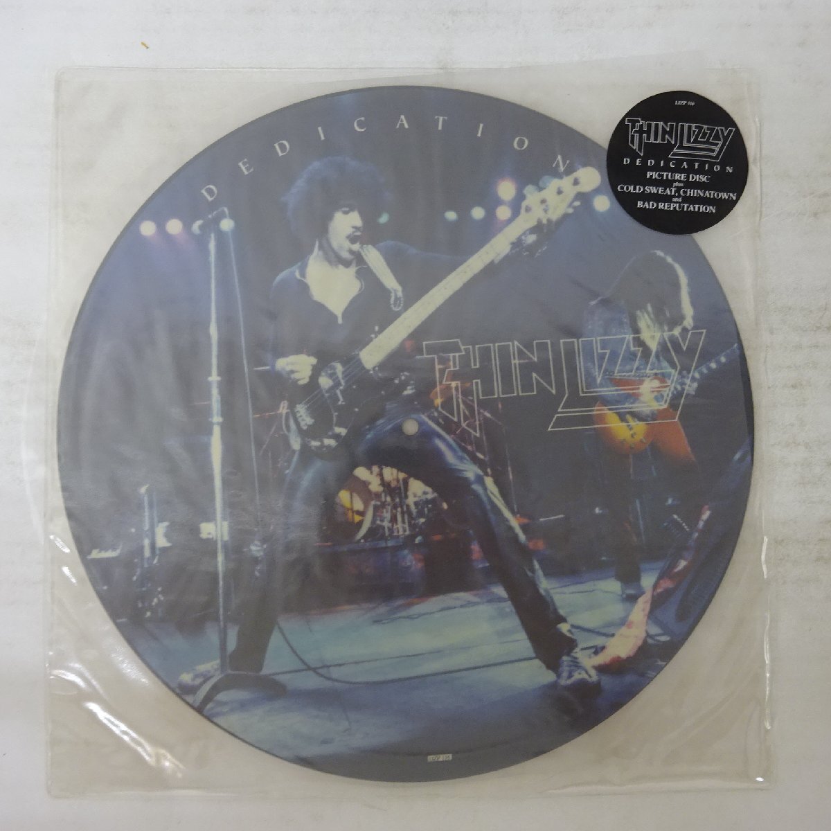【稀少UK盤】Thin Lizzy / Dedication ピクチャーディスク 14054223;【美盤/UK盤/ハイプステッカー/Picture Disk】Thin Lizzy