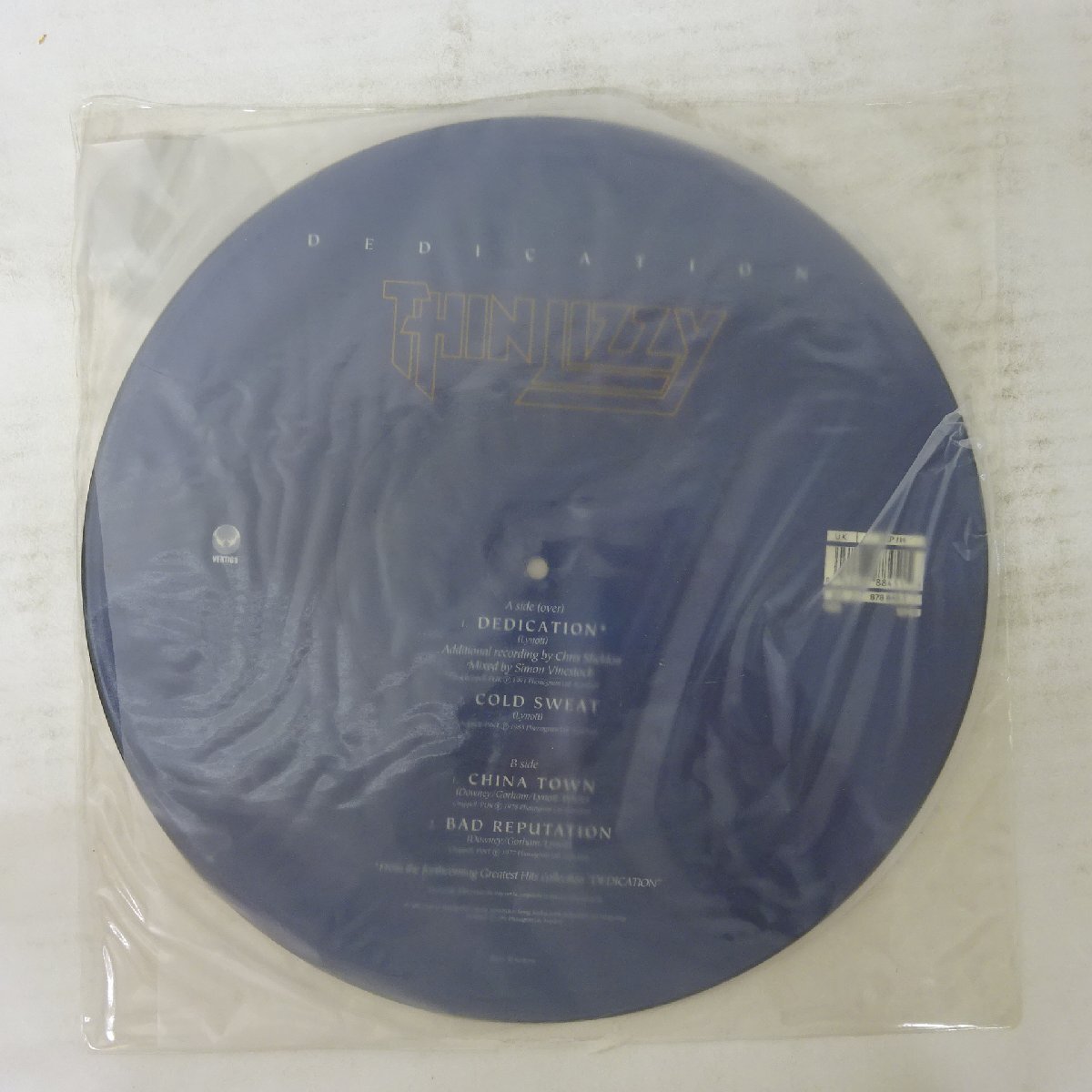 14054223;【美盤/UK盤/ハイプステッカー/Picture Disk】Thin Lizzy