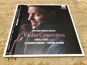 404位 2日間限定価格！ Isabelle Faust Mozart Il Giardino Armonico Giovanni Antonini Violin