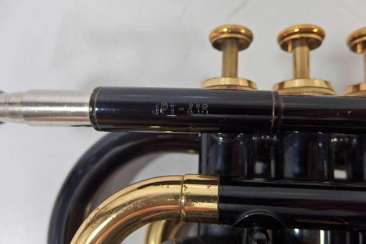 ◇JUPITER ジュピター ポケットトランペット JPT-416 ブラック