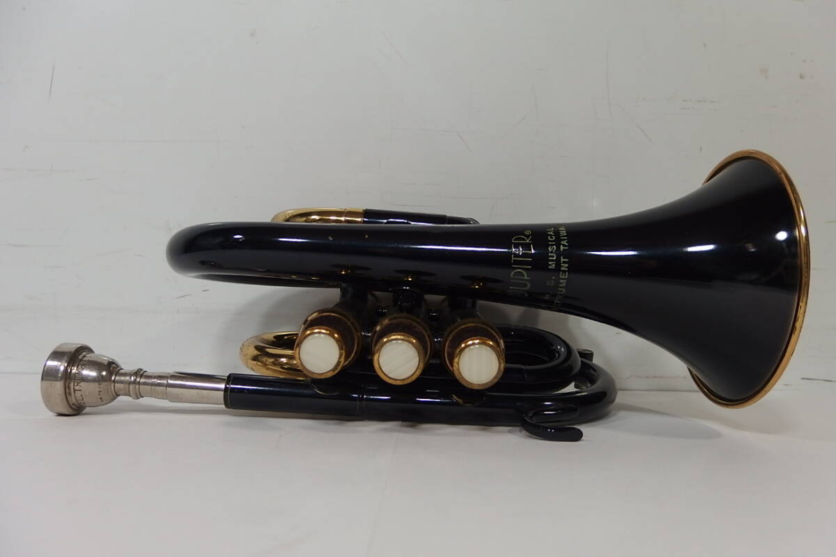 ◇JUPITER ジュピター ポケットトランペット JPT-416 ブラック
