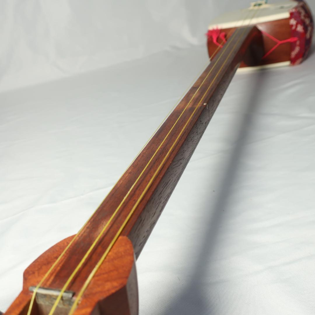 三味線 細棹 ハードケース 撥 付属 長唄 和楽器/100サイズ_5