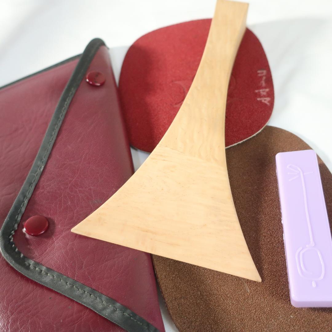 三味線 細棹 ハードケース 撥 付属 長唄 和楽器/100サイズ_9