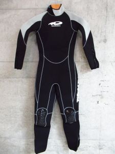 World Dive ワールドダイブ ウェットスーツ 着丈約124cm 厚み約6mm ブラック グレー ダイ