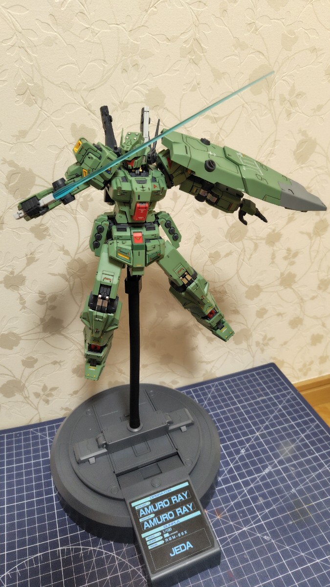 海外製 ガンプラ 機動戦士ムーンガンダム MG 1/100 RGM-88X ジェダ
