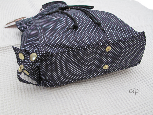 新品 小倉優子coco la chouchou水玉ミニトートバッグエコバッグ  