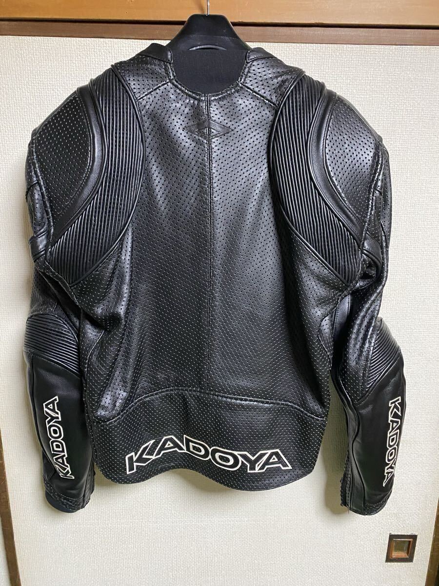 HYOD パンチングレザージャケット LL 美品 使用回数極小 カドヤ KADOYA パンチング レザージャケット HYOD