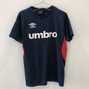 J1742 UMBRO 半袖スポーツウェアTシャツ ネイビー メンズ L