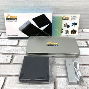 ロイ・インターナショナル　ソーラー充電器　Solar Brick　現状品（撮影の為　開封）　現