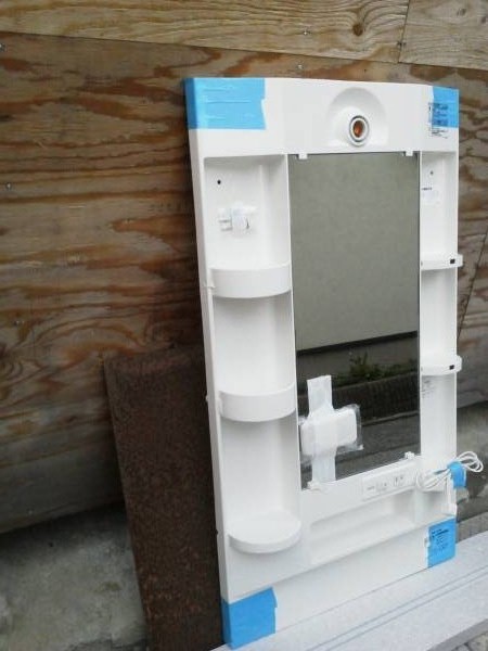B級品 未使用 TOTO LME602R 洗面台 化粧鏡 一面鏡(洗面化粧台（鏡つき 