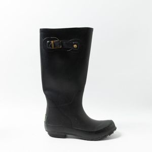 IL BISONTE イルビゾンテ L 24cm相当 ブラック レインブーツ ブーツ 長靴 レディース 婦