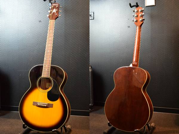 美品 タカミネ アコースティックギター T−F0TBS 純正ソフトケース付き